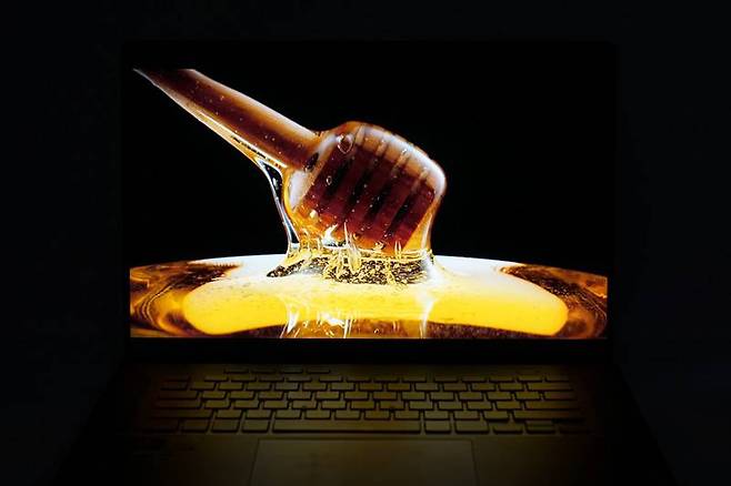 미니LED와 로컬 디밍 적용으로 OLED와 견줘도 크게 뒤쳐지지 않는 블랙 표현이 가능하다