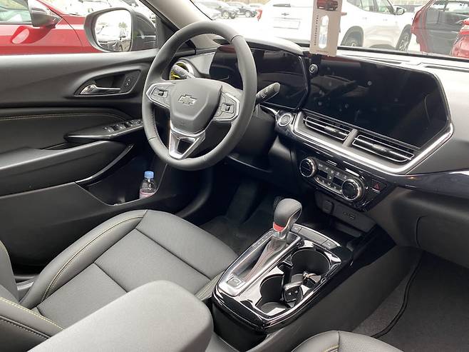 쉐보레 트랙스 크로스오버 실내. 정치연 기자