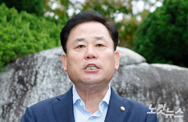 더불어민주당 지명직 최고위원에 임명되는 송갑석 의원. 윤창원 기자