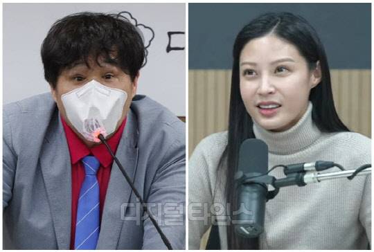 서민(왼쪽) 단국대학교 의과대학 교수와 조국 전 법무부 장관 딸 조민씨. <디지털타임스 DB, 연합뉴스>