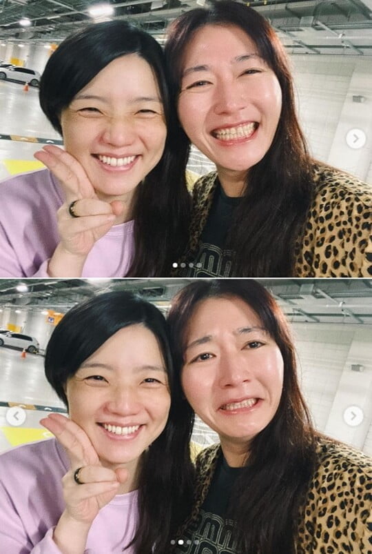 Comedian Kim Mi-Ryeo has shared a friendly two-shot with Ahn Young Mi.My friend. I love you. Ill miss you. Im sad, Kim Mi-Ryeo wrote on Friday.In the photo, Kim Mi-Ryeo is shooting a self-portrait face to face with Ahn Young Mi. In particular, Kim Mi-Ryeo is showing tears in his sadness.MBC FM4U broadcast on the 14th Date Muzie, Ahn Young Mi (hereinafter Dude!) In the last live broadcast of Muzie and Ahn Young Mi, Kim Mi-Ryeo visited the broadcast for Ahn Young Mi and Muzie.The two men seem to have taken a certified photo after the broadcast ends. The opposite of Ahn Young Mi and Kim Mi-Ryeo, who are laughing brightly, smile.Lee Ji-hye, who saw this, said Do not cry and worried about Kim Mi-Ryeo.Meanwhile, Muzie and Ahn Young Mi, who have been working together for about three years and seven months since September 2019, will leave Date of Two oclock after a live broadcast on the 14th.In addition, Ahn Young Mi received many congratulations on the news of her pregnancy three years after marrying an office worker in 2020.