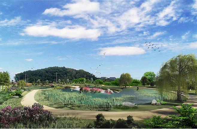 전북 부안군 줄포만갯벌생태공원. 부안군 제공