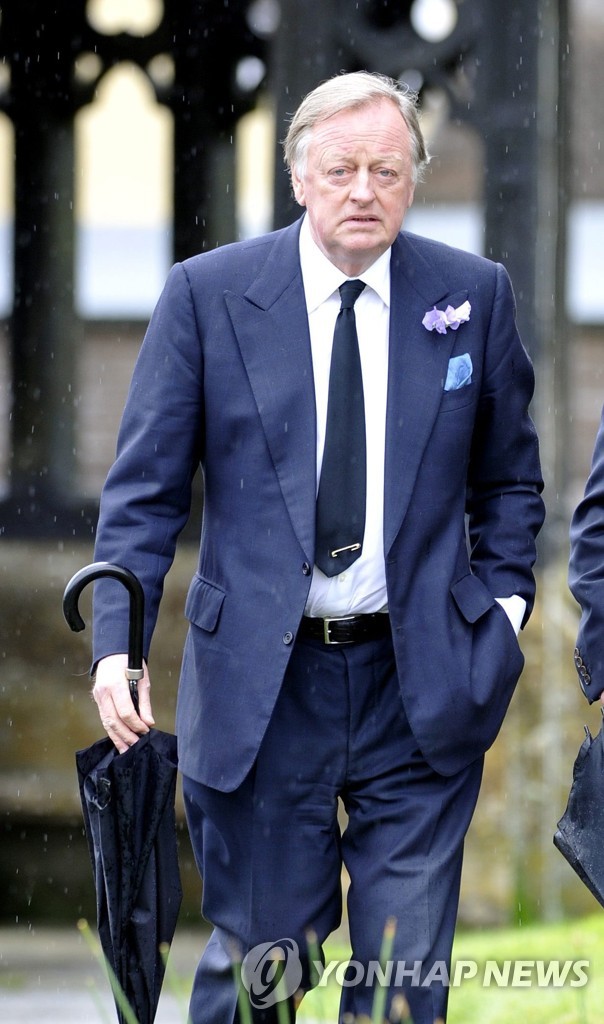 영국 커밀라 왕비 전남편 앤드루 파커 볼스 2014년 사진 [EPA 연합뉴스 자료사진. 재판매 및 DB 금지]