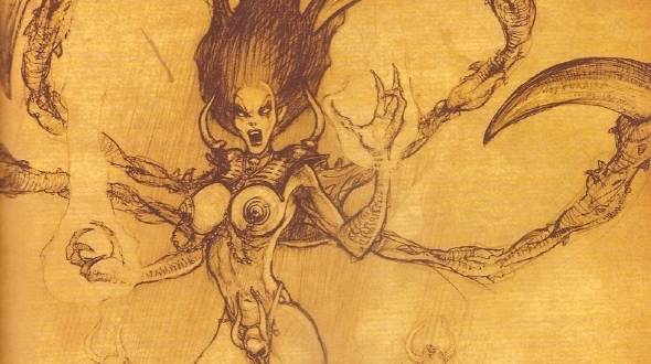 - 정신적 고통을 담당하는 고뇌의 여제 안다리엘