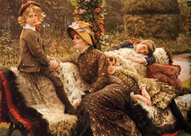 '정원 벤치'(1882). /개인소장