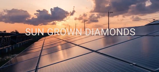 루식스는 동종 업계 최초로 100% 태양광 발전을 활용해 랩 그로운 다이아몬드를 생산하고 있다. [사진 루식스 공식홈페이지]