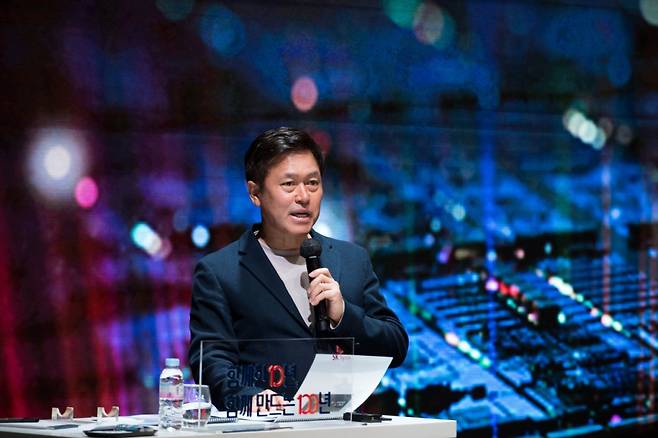 SK하이닉스 출범 10주년 박정호 부회장. / 사진 = SK하이닉스 제공