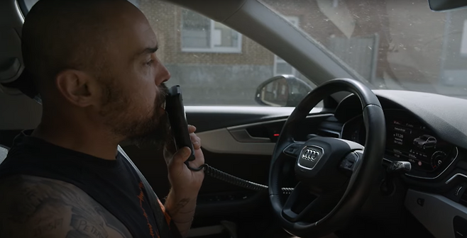 벨기에의 알코올 인터록(시동 잠금장치) 프로그램에 참여한 운전자.ⓒ유럽교통안전위원회 유튜브 갈무리