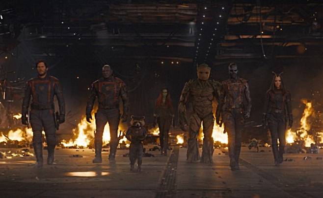 외화 '가디언즈 오브 갤럭시: Volume 3' 스틸컷. 월트디즈니컴퍼니 코리아 제공