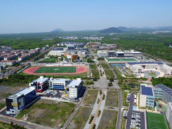 Jeju’s so-called Global Education City, a district of the island’s four international schools [JEJU PROVINCIAL GOVERNMENT]