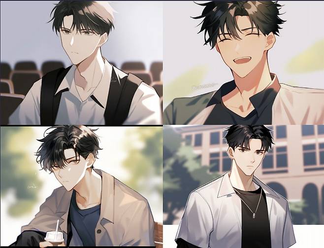 미드저니로 그린 이미지. /사진=국회 '디지털 시대의 웹툰제작과 기술포럼' 자료집