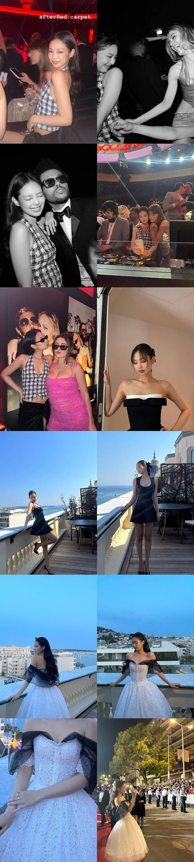 Group Black Pink member Jennie Kim unveiled the Khan Film Festival.Jennie Kim posted several photos on her official SNS on May 24 (local time), along with The Idol Premiere at the Cannes Film Festival (Cannes Film Festival Premiere) and Feelings like a Princess (Feelingss as Princess).In the photo, Jennie Kim was wearing a red carpet costume at the Cannes Film Festival in various designs.Jennie Kim showed a variety of charms, ranging from colorful long dresses reminiscent of Disney princesses to chic sleeveless mini dresses and off-shoulder dresses with beautiful shoulder lines.He also released a photo of the Cannes Film Festival Afterparty.In the photo, Jennie Kim enjoyed a party with singer and actor The Weeknd and actor Lily Rose Depp in a bold outfit with solid abs and slender limbs.Jennie Kim, who enjoys world popularity as a member of Black Pink, entered the Cannes Film Festival for the first time as an actor and collected topics every day.Jennie Kim Actors debut American HBO drama series The Idol (The Idol) was invited to the Cannes International Film Festival non-competition.This is a drama about all the relationships surrounding the emerging pop idol and the story of the music industry world. Jennie Kim and other top global artists such as The Weeknd, Lily Rose Depp and Troy Sivan appear.Last year, Jennie Kim made her appearance official through her agency YG Entertainment and said, As soon as I read the scenario, I felt so attractive that I really wanted to be with her. Im very excited.Unveiled, The Idol was met with harsh criticism.At the premiere of the Cannes Film Festival, two of the five episodes were released, and Rotten Tomatoes, a rating site, received an unprecedented score of 9% freshness and a rotten tomato mark.This is a result of the narrative being based on a crooked masculine perspective; the foreign Rolling Stone reviewer called it terrible, brutal and far worse than expected, while the Hollywood Reporter reviewer called it a lewd male fantasy.There was also a reaction that it was like torture porn because it glorified rape.The Idol will premiere on HBO on June 4.