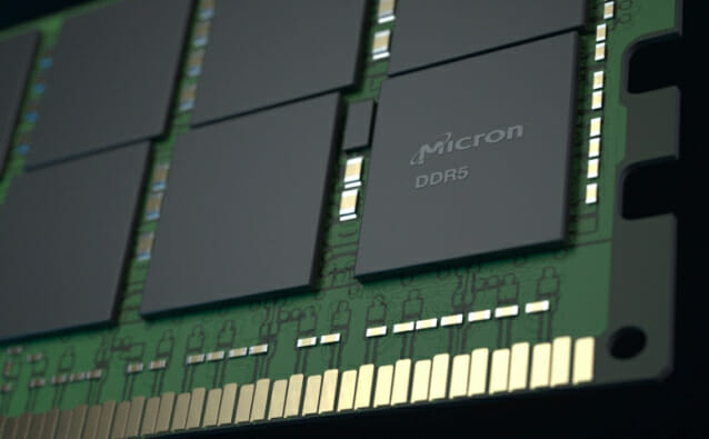 마이크론 DDR5 (사진=마이크론)