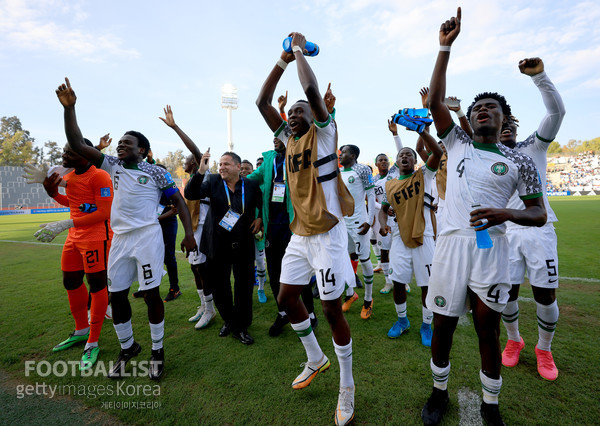 나이지리아 U20 대표팀. 게티이미지코리아