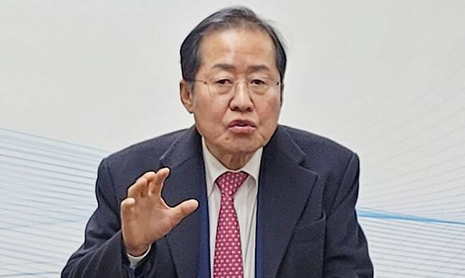 홍준표 대구시장. 연합뉴스