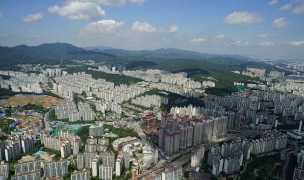 용인시 일대 아파트들. /게티이미지뱅크