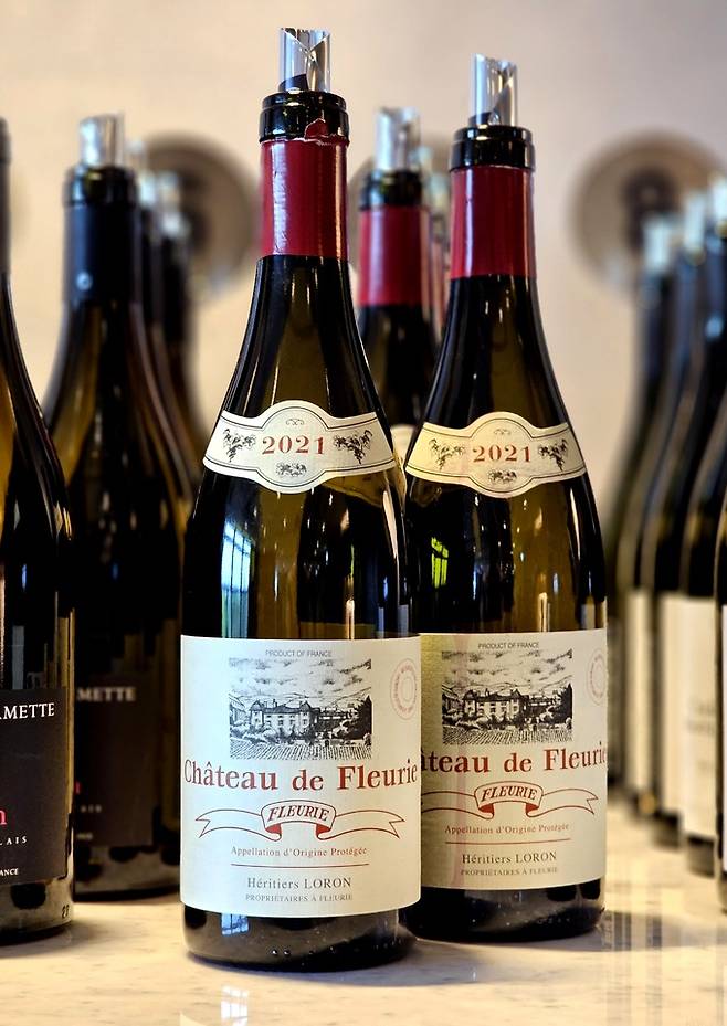 샤토 드 플뢰리(Chateau de Fleurie). 최현태 기자