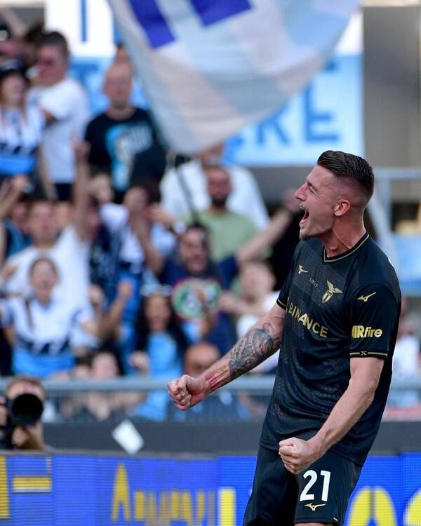 승리를 거둔 SS 라치오.