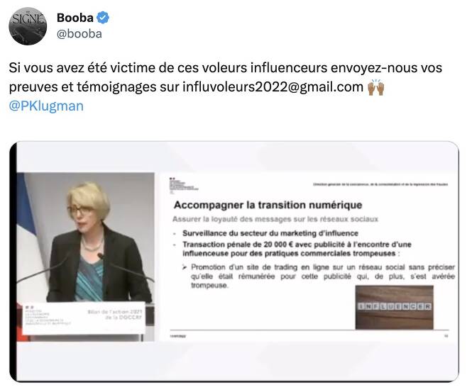 인플루언서들의 허위 광고에 맞섰던 래퍼 부바는 자신의 트위터를 통해 피해자들의 증거와 증언을 모집하는 등 법적 조치에 있어 적극적으로 나서고 있다. 사진: 래퍼 부바 트위터 캡처.