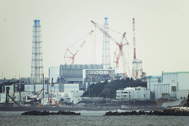 지난해 3월 촬영된 후쿠시마 원자력발전소의 모습. AP연합뉴스