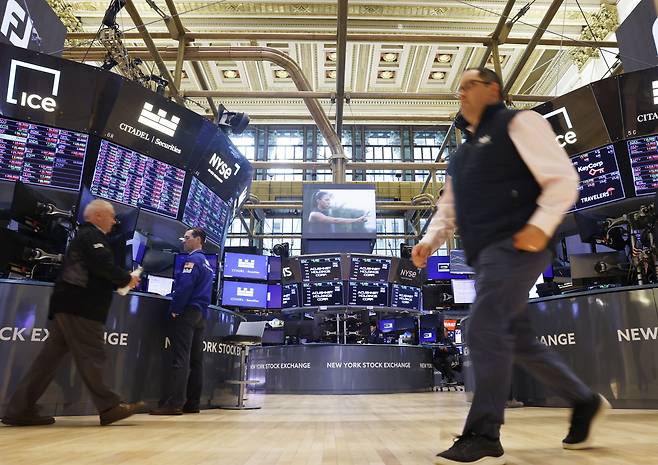 미국 뉴욕 증권거래소. /연합뉴스