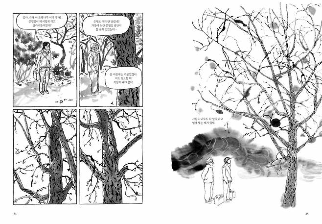 Pages from “Tomorrow is Another Day” by Keum Suk Gendry-Kim (Ttalgi Books)