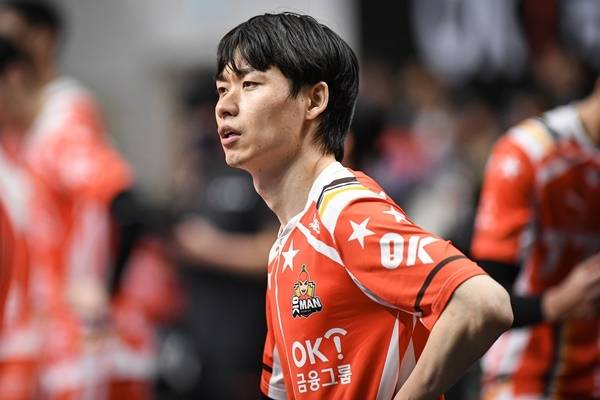 OK금융그룹 조국기. 사진=KOVO 제공