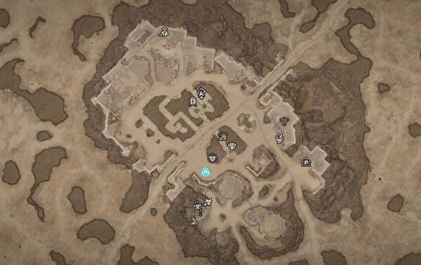 - 마을조차 쓸데없이 넓고 동선이 처참하다