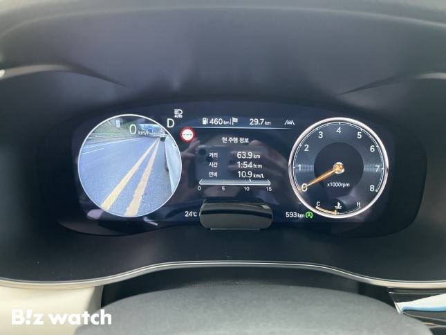 G70 계기판 /사진=정민주기자