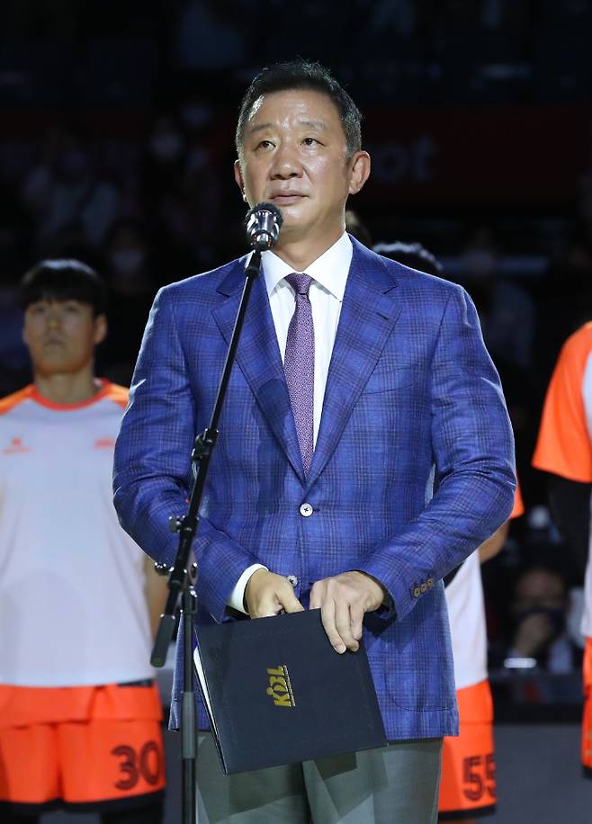 허재. KBL 제공