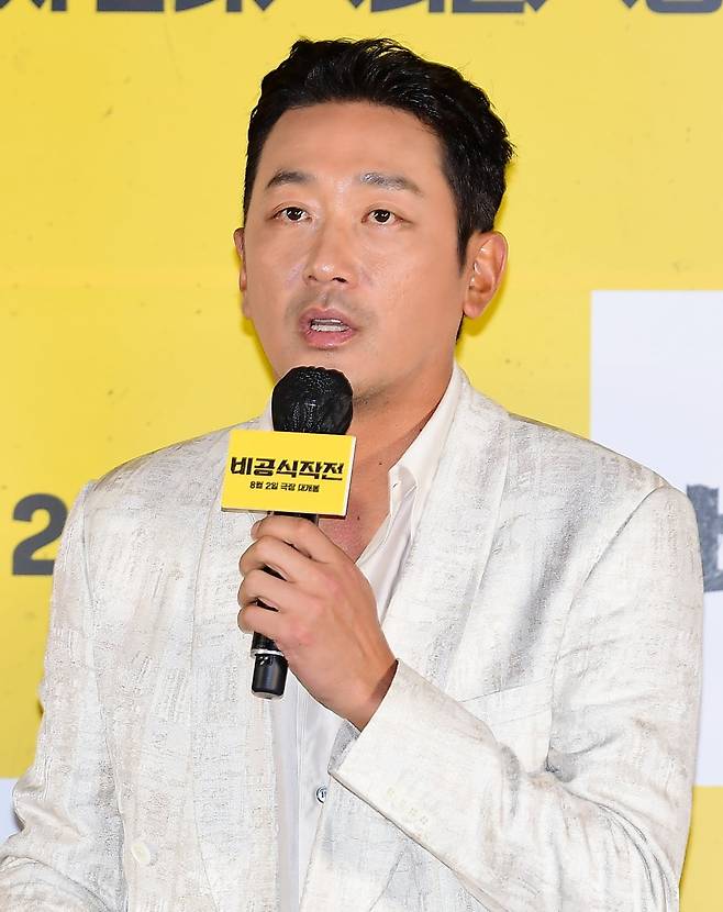 영화 '비공식작전' 배우 하정우. /사진=조준원 기자 wizard333@