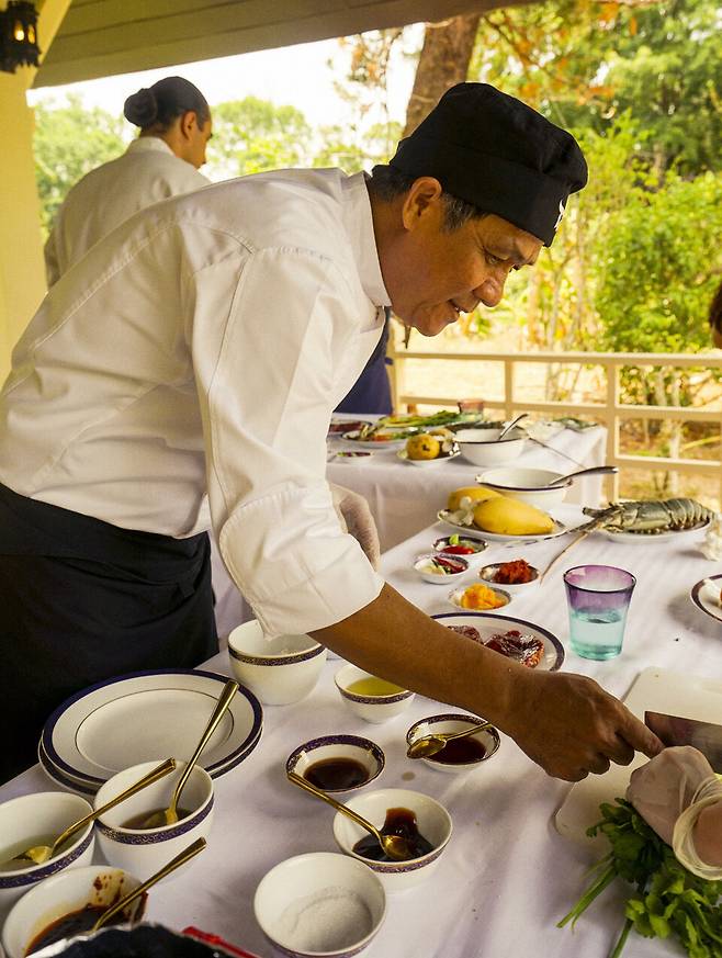 셰프 덕에 무사히 한 상 차림