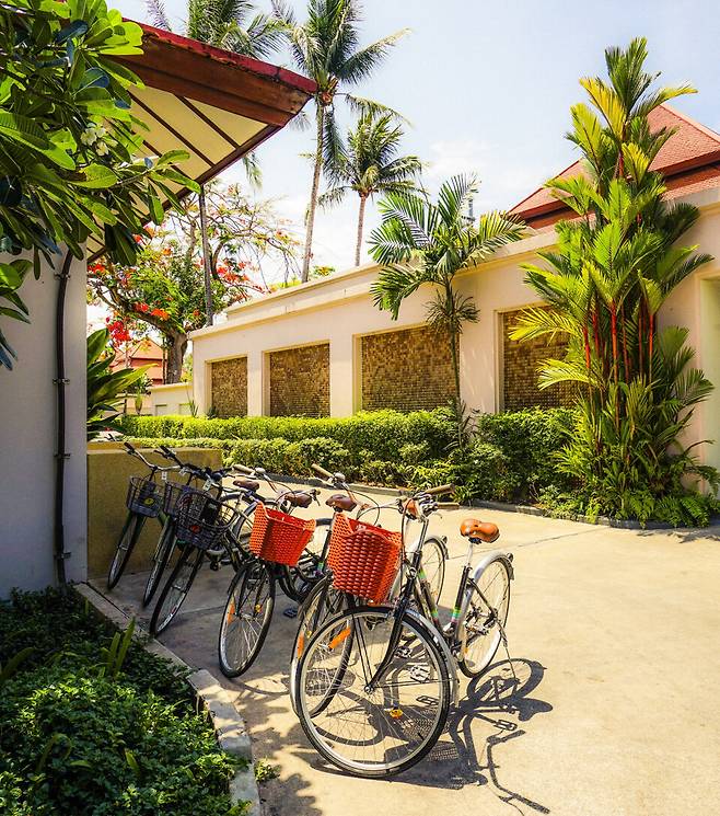 반얀트리 푸껫에서는 자전거만 있다면 어디든 갈 수 있다