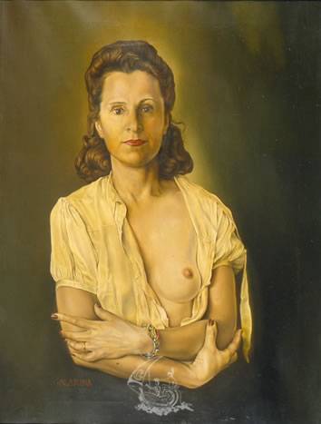 살바도르 달리, 갈라의 초상화