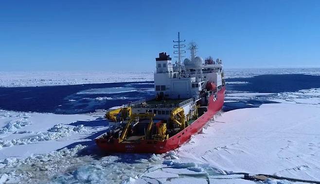 아라온호. 자료사진.