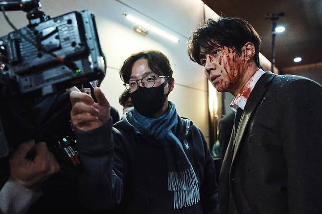 영화 ‘귀공자’ 박훈정 감독(왼쪽)과 김선호(사진=스튜디오앤뉴)