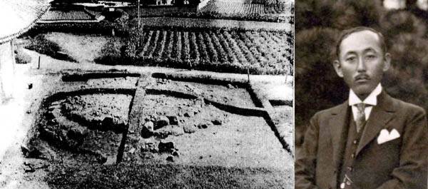 1916년 경주에 대서소를 차려놓고 취미로 신라 사찰을 답사했던 모로가 히데오는 사정동 일대에서 우연히 발견된 절터 유구를 두고 ‘흥륜사터’로 특정했다. 당시 경주 주민들이 이 일대를 ‘흥륜들’이나 ‘흥륜원’이니 하고 부른다는 이유로 ‘흥륜사터’라 한 것이다. / 함순섭 국립경주박물관장 제공