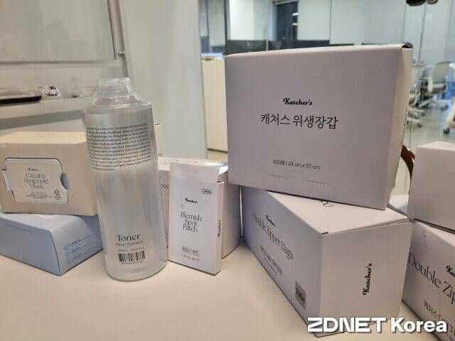 캐처스에서 판매되고 있는 PB 상품