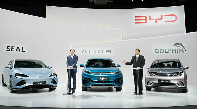 중국 BYD(비야디)가 일본 도입 첫 전기차 모델인 'ATTO3'로 일본 정부의 전기차 보조금 100%를 받을 수 있는 '형식 지정 인증'을 취득했다.