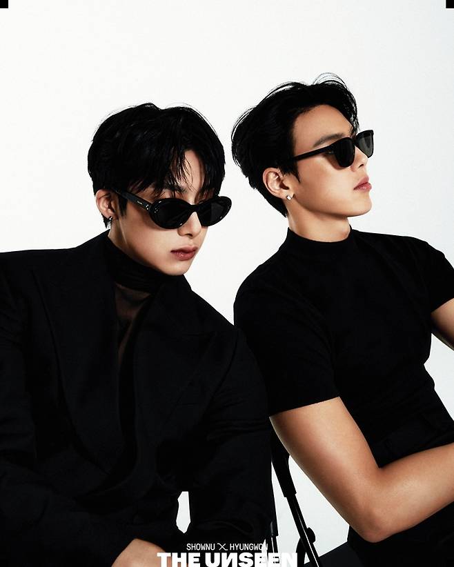 셔누·형원은 몬스타엑스의 첫 유닛이다. 왼쪽부터 셔누, 형원. 몬스타엑스 공식 트위터