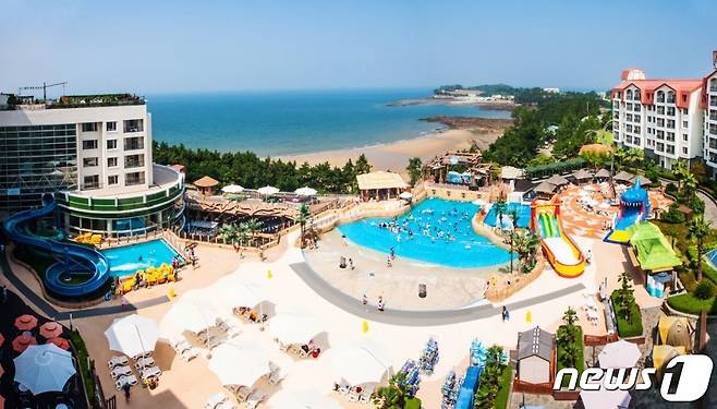 최근 올인클루시브 패키지를 출시한 소노벨 변산 전경(소노호텔앤리조트 제공)