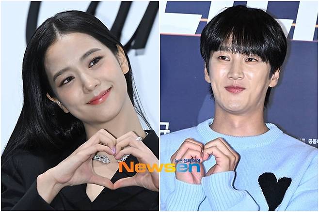 왼쪽부터 지수, 안보현