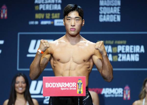 최승우는 연패 탈출을 위해 정찬성과 합동 훈련을 하고 있다.(사진=UFC)