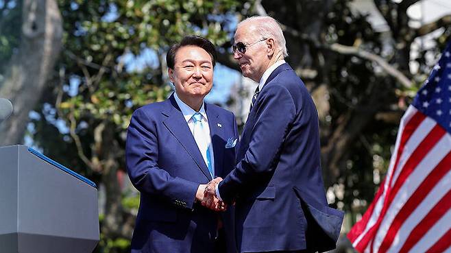 한미 정상 워싱턴 선언 발표