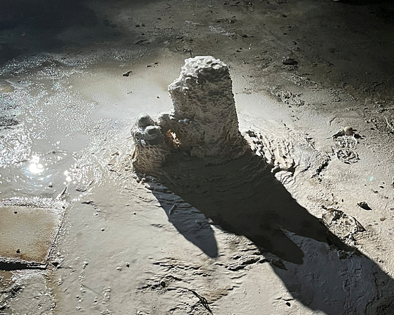 지하공간에 생긴 종유석 〈사진=서울시 제공〉