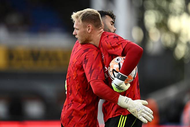 다비드 라야·아론 램스데일. Getty Images