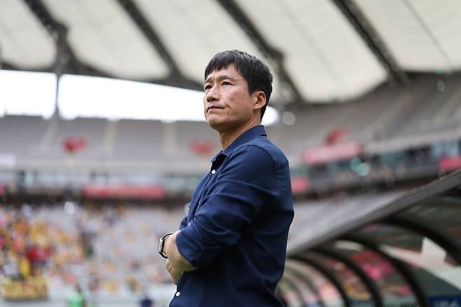 이정효 광주FC 감독. 프로축구연맹 제공