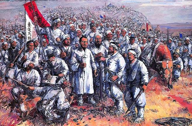 동학농민혁명 기록화.