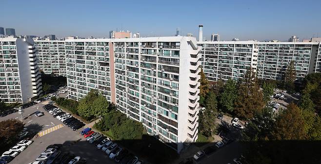 조합설립인가를 받아낸 서울 대치동 은마아파트 단지 내 모습. (매경DB)