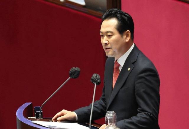 ▲ 국민의힘 장동혁 원내대변인. 연합뉴스